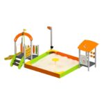 Mängulinnak liivakastiga