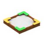 Liivakast 2x2m, 2,5x2,5m või 3x3m