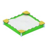 Liivakast 2x2m, 2,5×2,5m või 3x3m