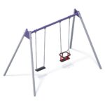 Kiik 2-kohaline tava+beebi istmetega