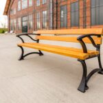 Pargipink Bench Lodzka käetoega