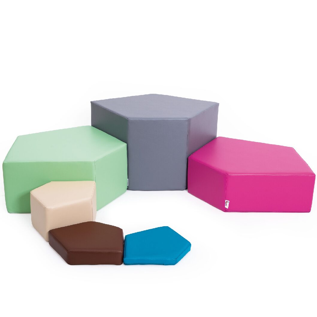 Vahtplastist „kivide“ komplekt, 6 elementi