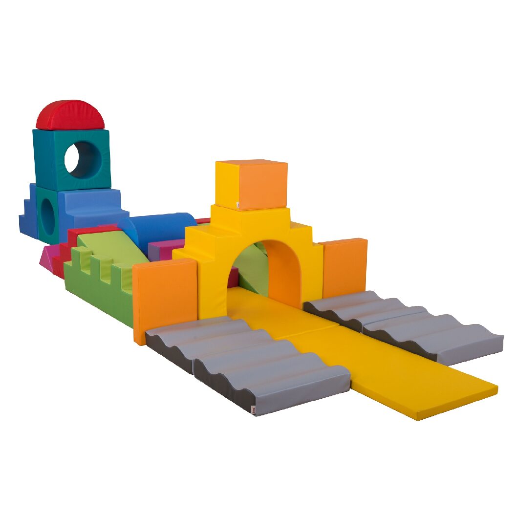 Suur mänguklotside komplekt "CASTLE"