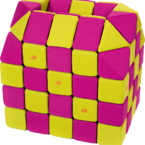 JollyHeap klotsikomplekt – roosa-laimiroheline