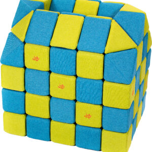 JollyHeap klotsikomplekt – sinine-laimiroheline