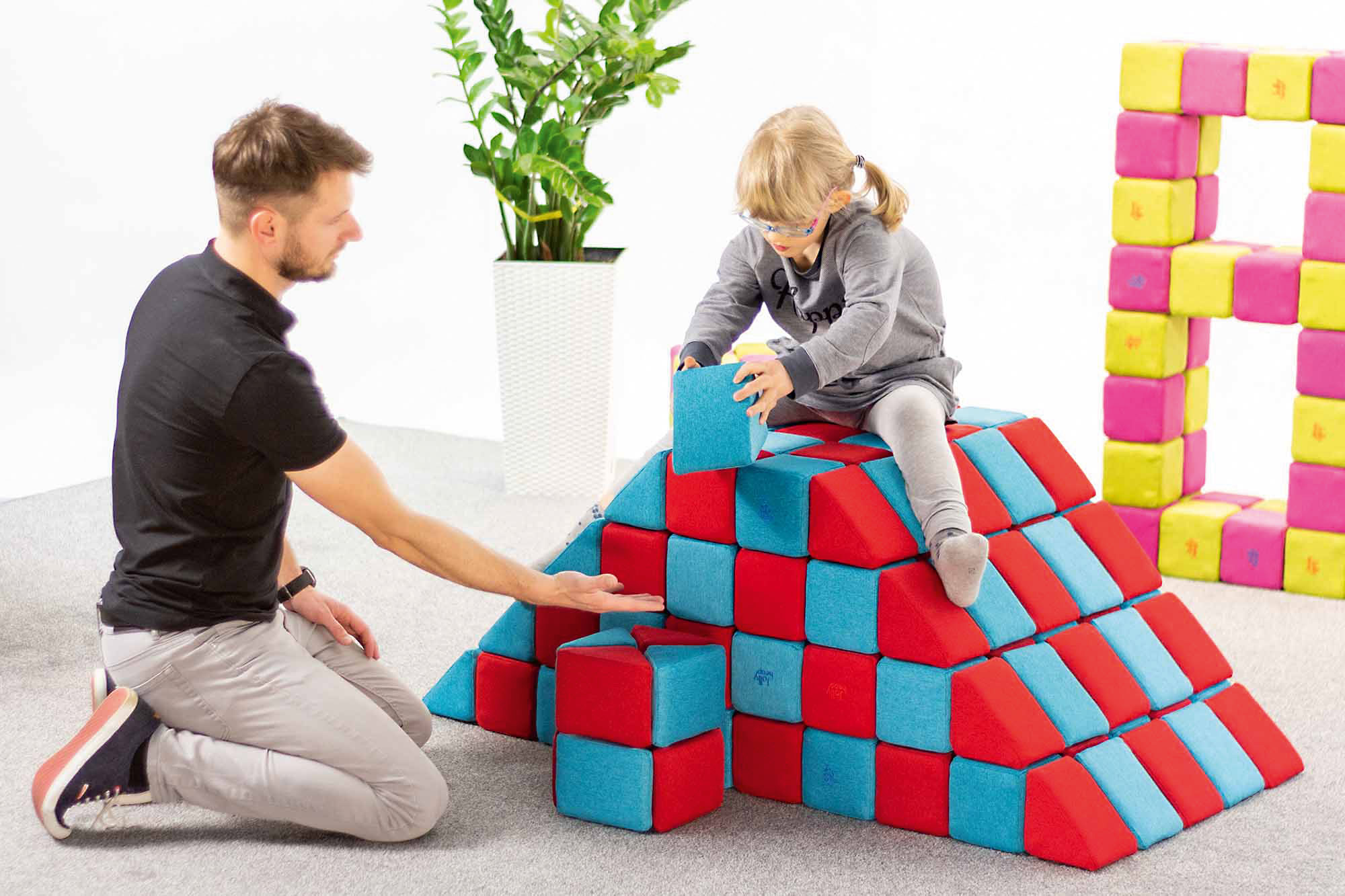 JollyHeap klotsikomplekt – sinine-punane - Image 5