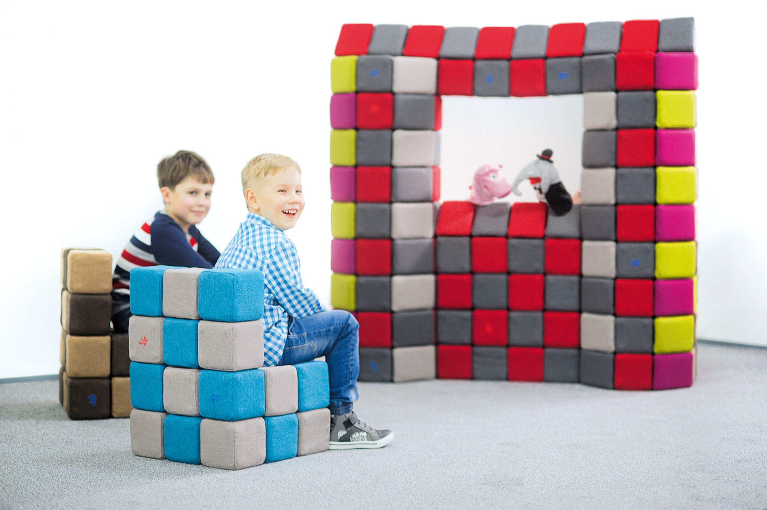 JollyHeap klotsikomplekt – sinine-punane - Image 8