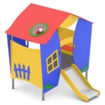 Mängumaja liumäega