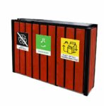 3-osaline sorteerimise prügikast