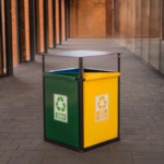 4-osaline sorteerimise prügikast