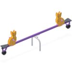 Tasakaalukiik 2-kohaline "Jänesed"