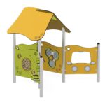 Mängumaja tegeluspaneelidega