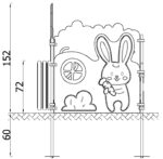 Mängukompleks väikestele "Bunny Burrow" - Image 2