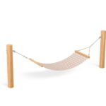 Võrkkiik postidega (Hamak)