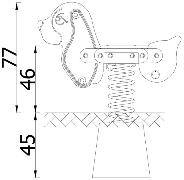 Vedrukiik 1-kohaline Koer - Image 3