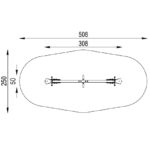 Tasakaalukiik 2-kohaline JELLYFISH - Image 2