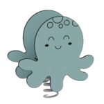 Vedrukiik 1-kohaline Octopus