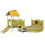 Mängulinnak liivakastiga