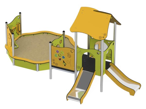 Mängulinnak liivakastiga - Image 4