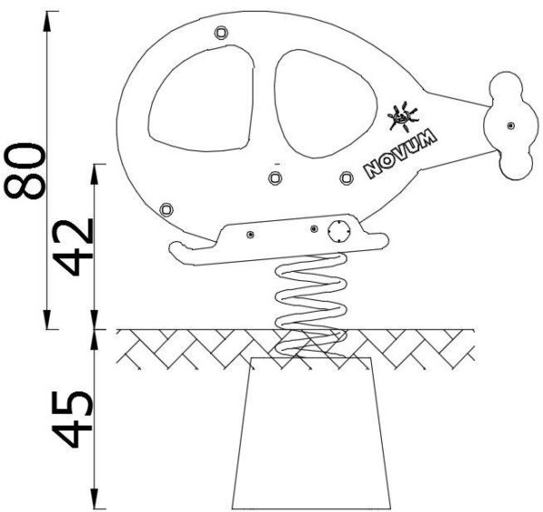 Vedrukiik 1-kohaline Helikopter - Image 3