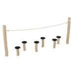 Tasakaalurada köiega Robinio