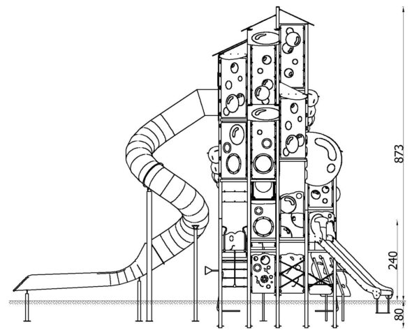 Mängulinnak “Bubbles Tower” - Image 4