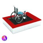 Maasisene batuut 150 x 200 cm (sobib ratastoolile)