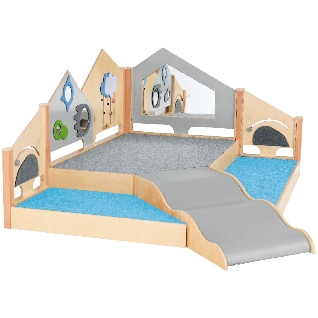 Tegevusnurk manipuleeritavate seinapaneelidega