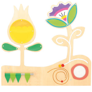 Manipulatiivne sensoorne seinapaneel teoga