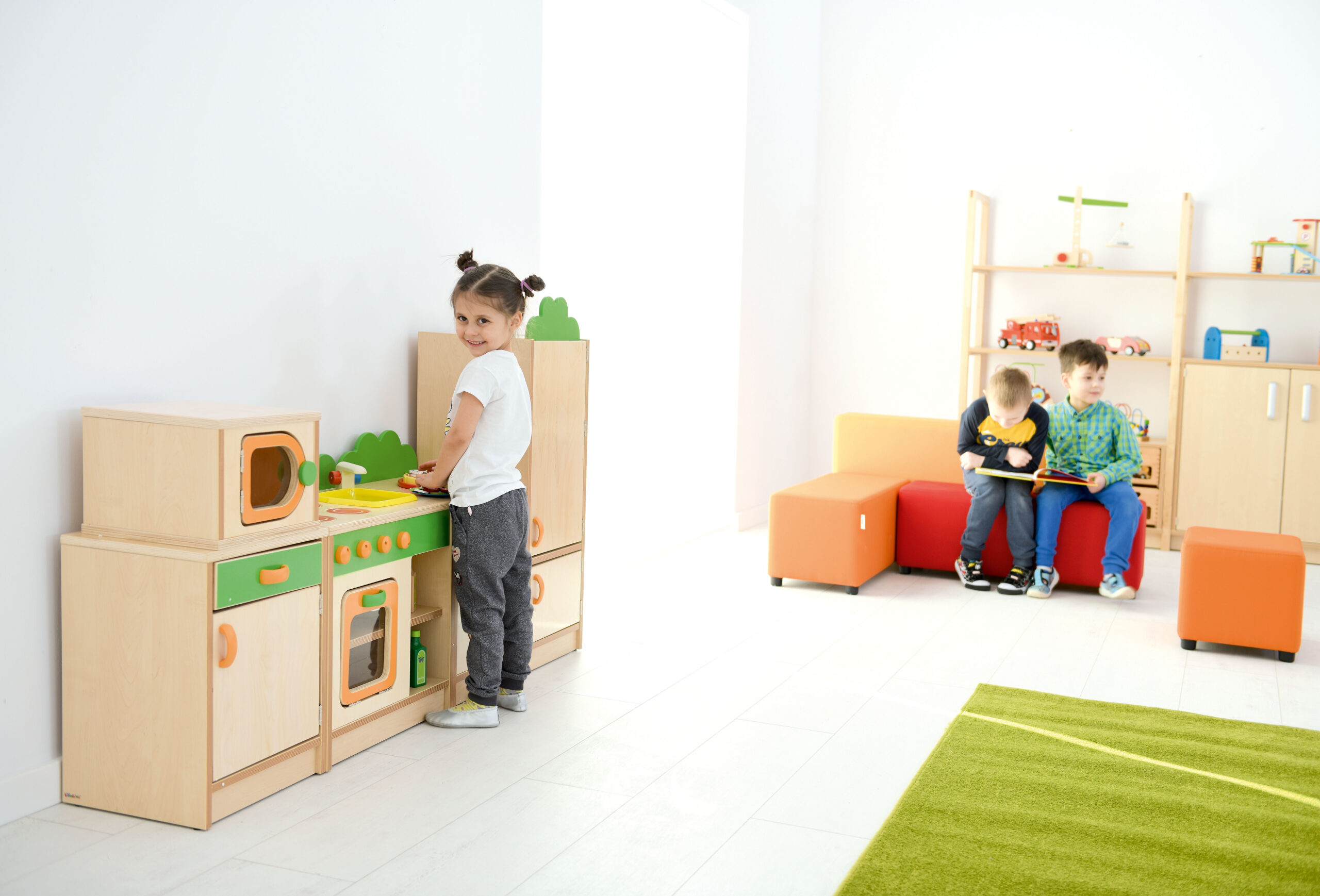 Mängukööginurk (kapp sahtli ja mikrolaineahjuga) - Image 6