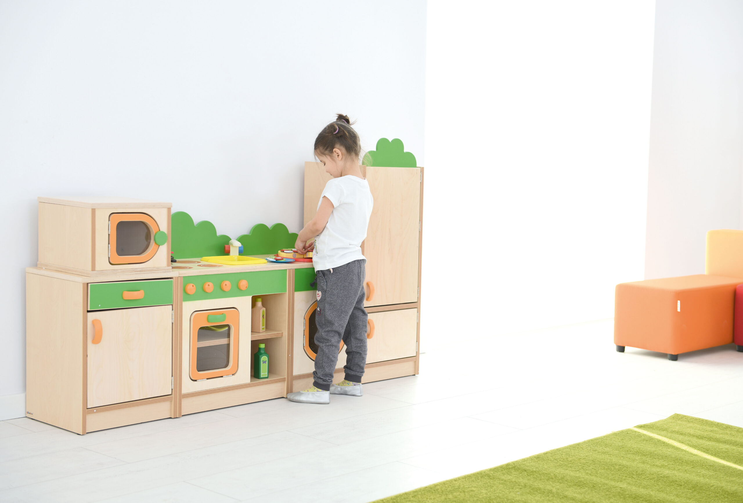 Mängukööginurk (kapp sahtli ja mikrolaineahjuga) - Image 9