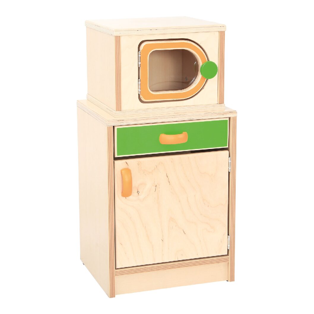 Mängukööginurk (kapp sahtli ja mikrolaineahjuga)