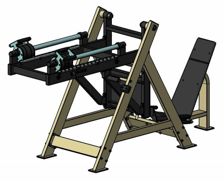Trenazöör “Leg Press” - Image 4