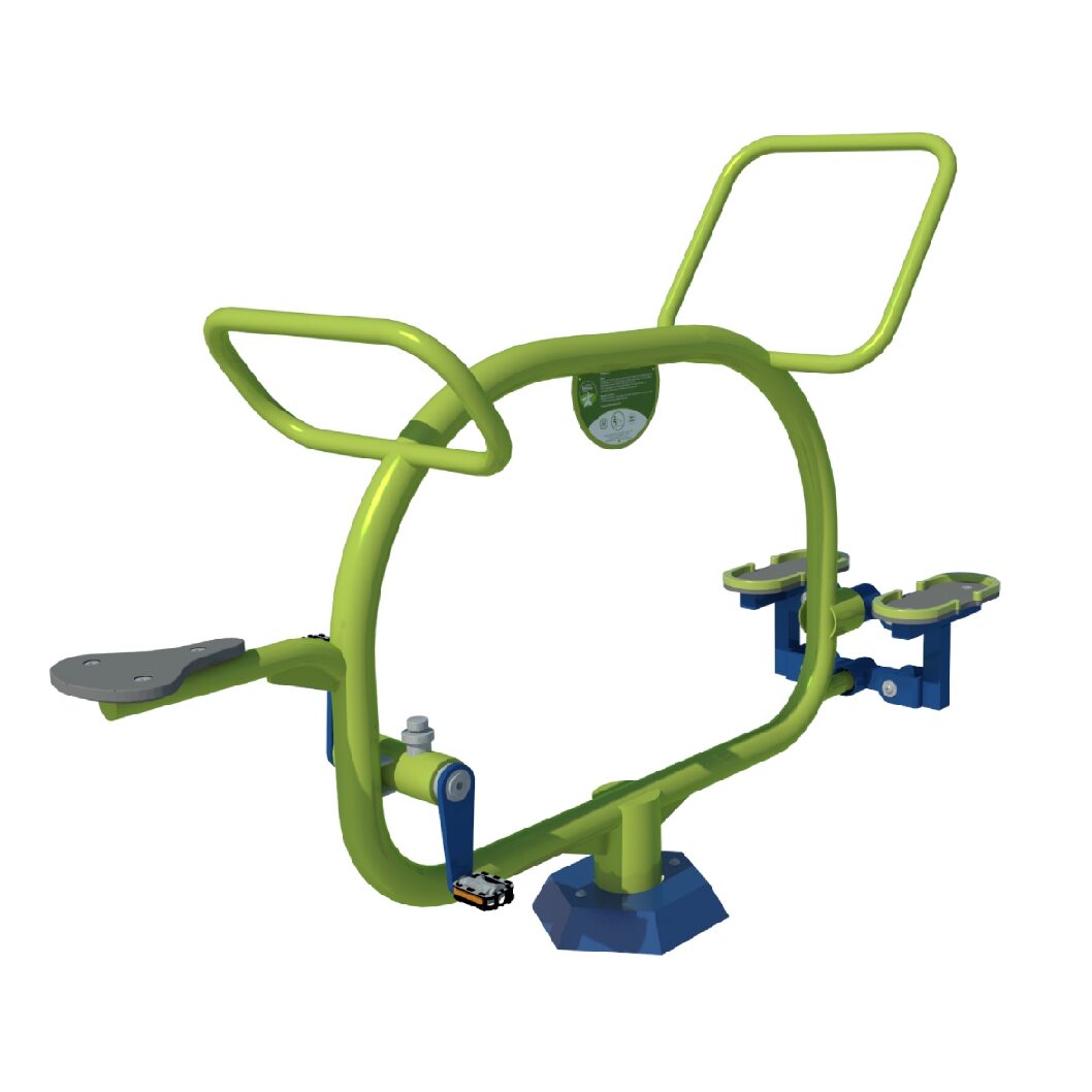 Välitrenažöör lastele 2-kohaline Bicycle + Stepper