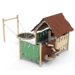 Mängumaja linnupesaga